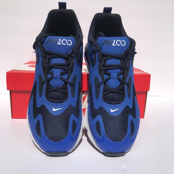 MEN AIR MAX 200 RACER BLUE/WHITE OBSIDIAN - Picture 5 of 12